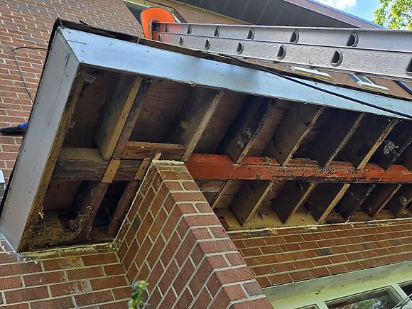 Exterior fascia and carpentry repair